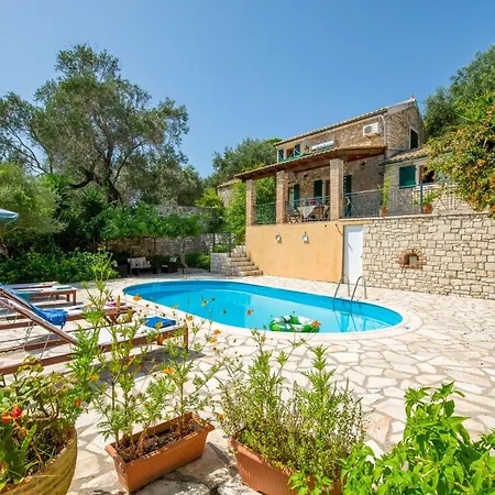 Elia, ,platanos, Paxos Holiday home Koutsi