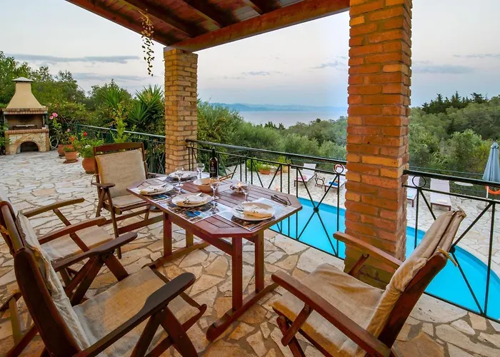Elia, ,platanos, Paxos 度假居